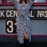 Monty Belted Dress - Black/White Gingham - Zandra Stone