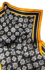 Mosaic Silk Neck Scarf - Zandra Stone