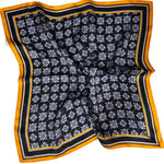 Mosaic Silk Neck Scarf - Zandra Stone