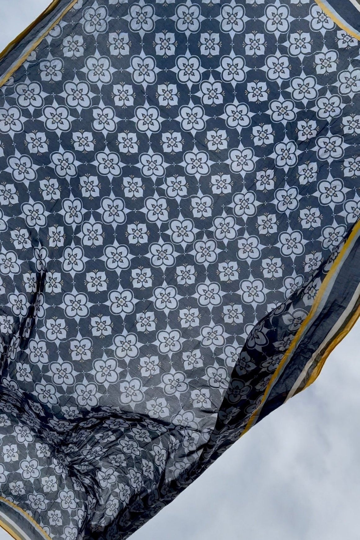 Mosaic Silk Pareo - Extra Large - Zandra Stone