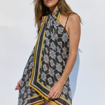 Mosaic Silk Pareo - Extra Large - Zandra Stone