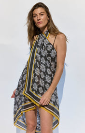Mosaic Silk Pareo - Extra Large - Zandra Stone