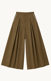 Palazzo Pant - Olive - Zandra Stone