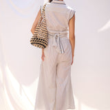 Palazzo Pant - Stripe - Zandra Stone
