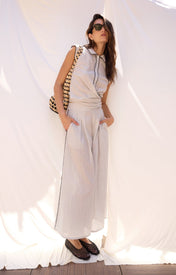 Palazzo Pant - Stripe - Zandra Stone