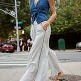 Palazzo Pant - Stripe - Zandra Stone