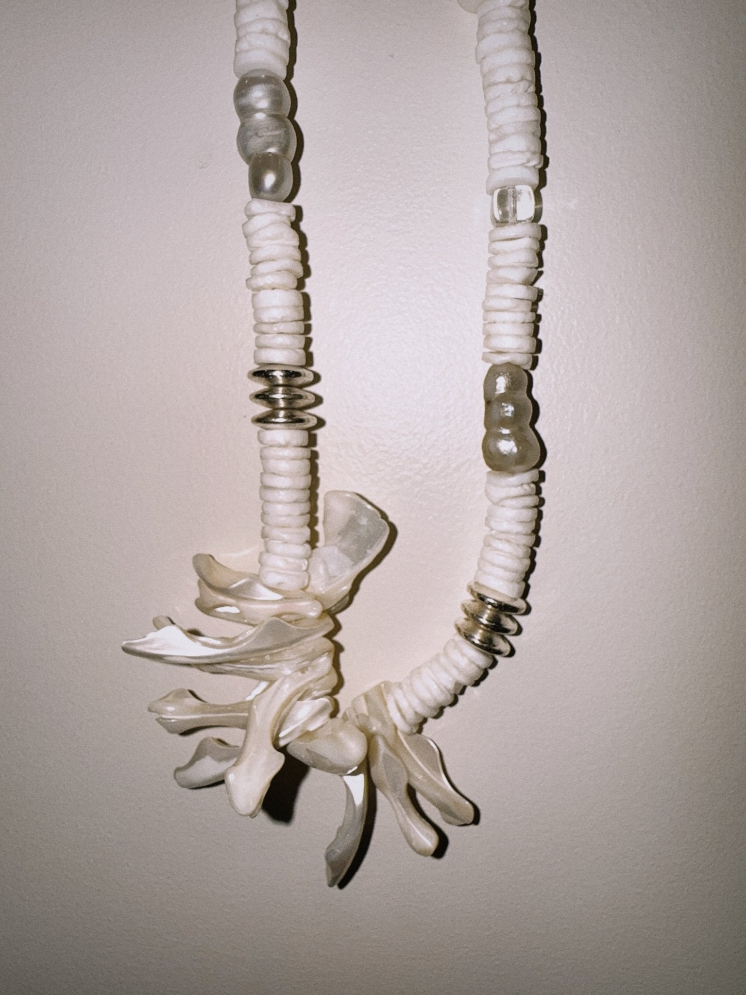 Pearl & Coral Necklace - Zandra Stone