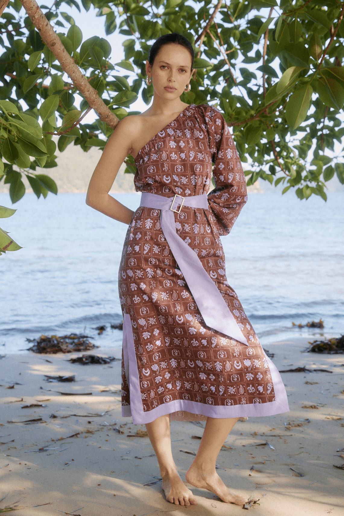 Pepper One Shoulder Dress - Zandra Stone