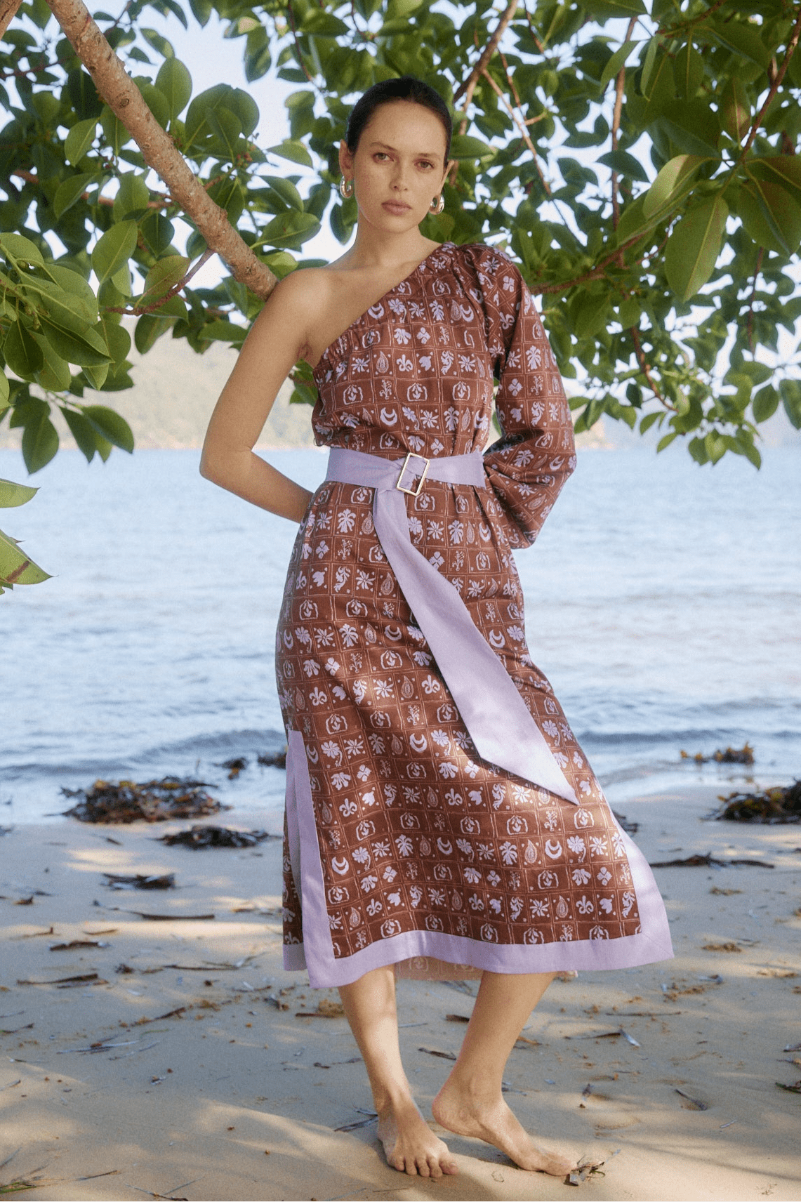 Pepper One Shoulder Dress - Zandra Stone