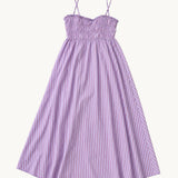Petra Ruched Maxi Dress - Zandra Stone