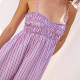 Petra Ruched Maxi Dress - Zandra Stone