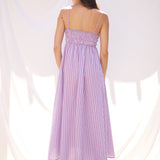 Petra Ruched Maxi Dress - Zandra Stone