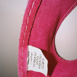 Pink Suede Wrap Belt - Cummerbund - Zandra Stone