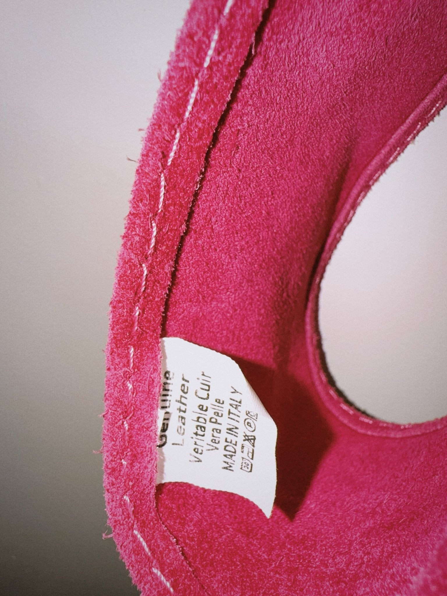 Pink Suede Wrap Belt - Cummerbund - Zandra Stone