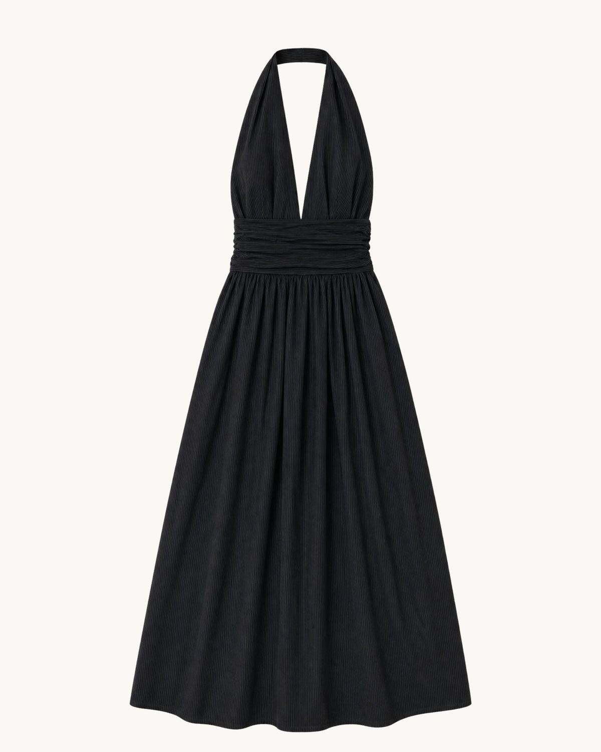 Puna Halter Dress - Midnight - Zandra Stone