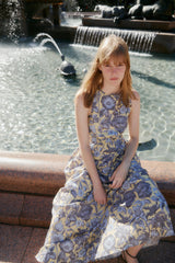 Raf Cross Back Maxi Dress