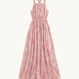 Raf Cross Back Maxi Dress - Limited Edition Paisley Print - Zandra Stone