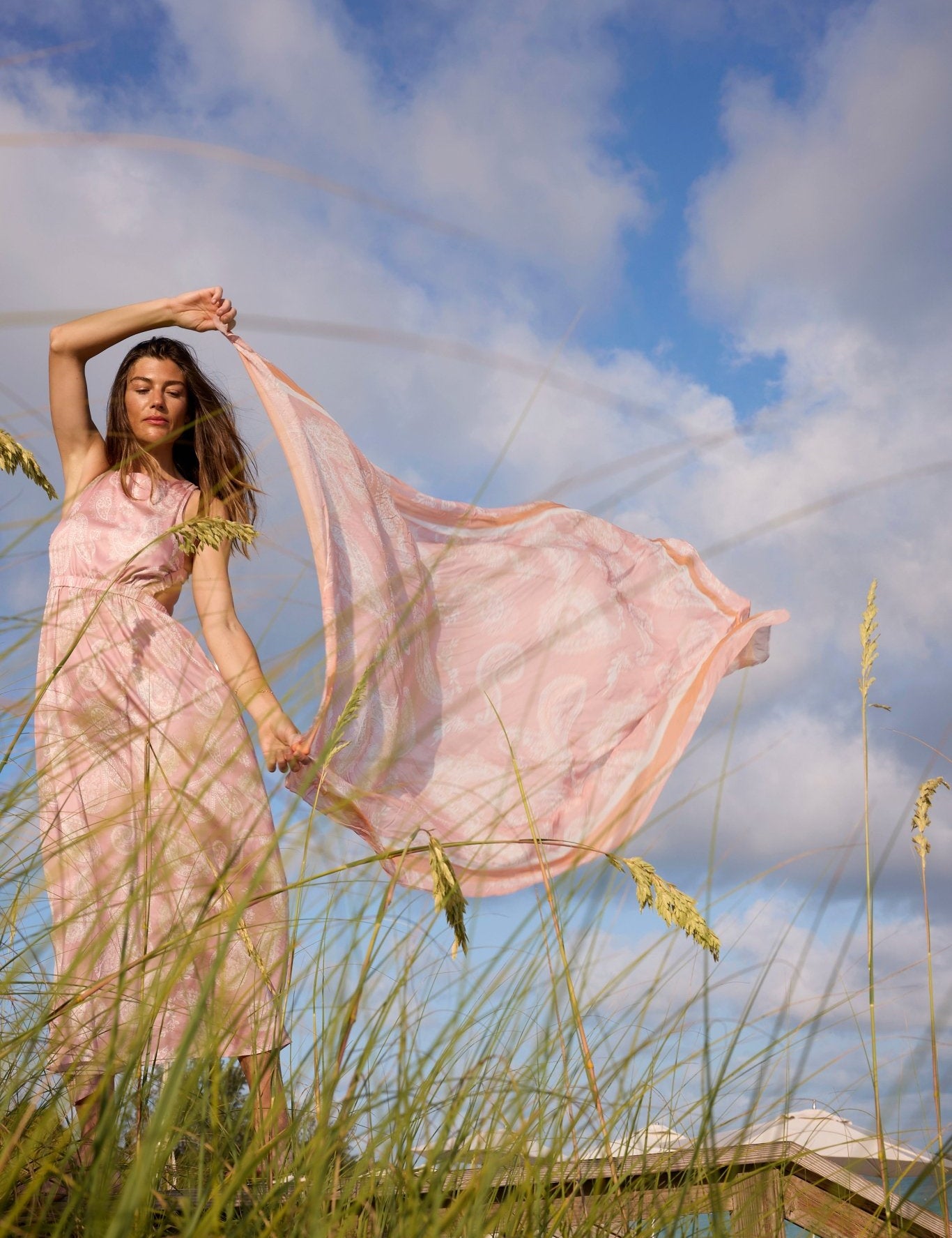 Raf Cross Back Maxi Dress - Limited Edition Paisley Print - Zandra Stone