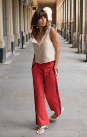 Riley Stripe Pant - Zandra Stone
