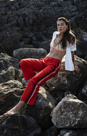 Riley Stripe Pant - Zandra Stone