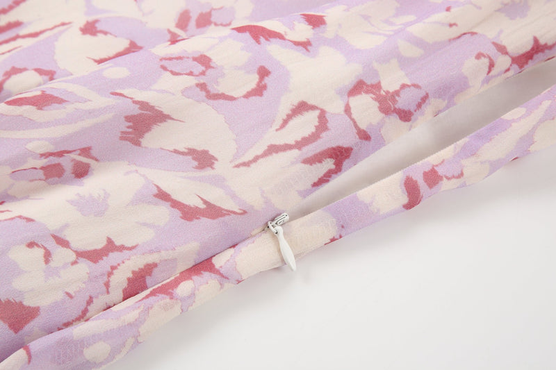 Rivi Neck Scarf Maxi Dress - Zandra Stone