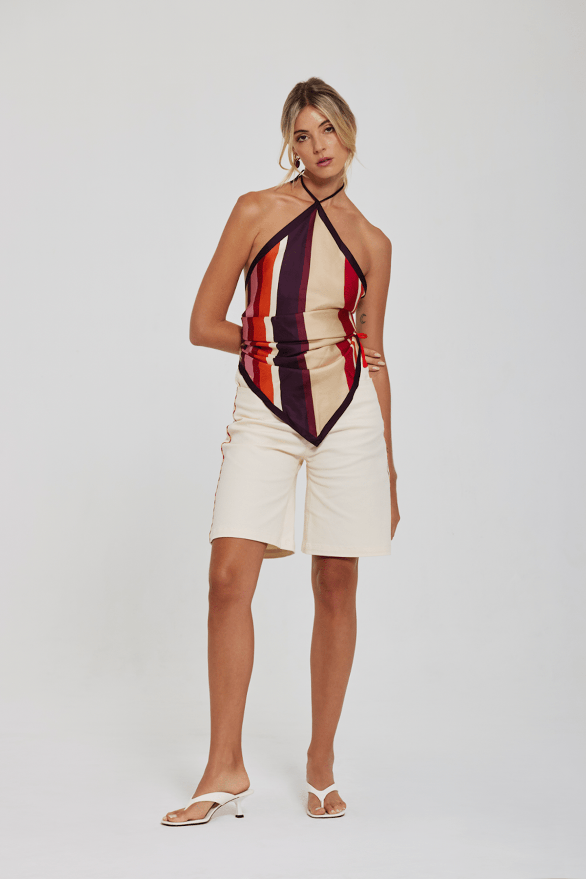 Roam Silk Twill Scarf - Zandra Stone
