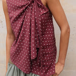 Scarlett Scarf Top - Zandra Stone