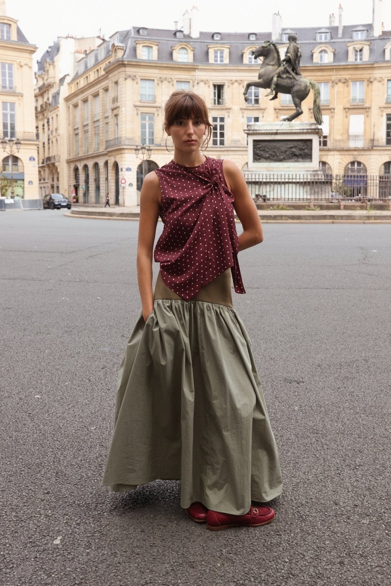 Scarlett Scarf Top - Zandra Stone