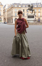 Scarlett Scarf Top - Zandra Stone