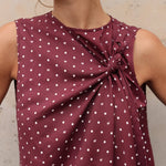 Scarlett Scarf Top - Zandra Stone