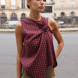 Scarlett Scarf Top - Zandra Stone