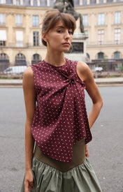 Scarlett Scarf Top - Zandra Stone