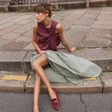 Scarlett Scarf Top - Zandra Stone