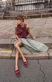 Scarlett Scarf Top - Zandra Stone