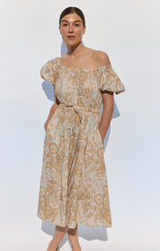 Sofi Off Shoulder Dress - Zandra Stone