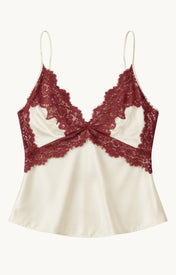 Strobe Lace Cami Top - Zandra Stone