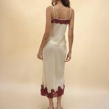 Strobe Lace Spaghetti Top - Zandra Stone