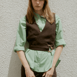 Tulle Wrap Vest - Zandra Stone