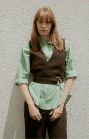 Tulle Wrap Vest - Zandra Stone