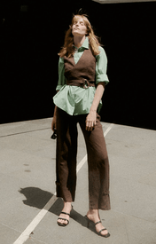 Tulle Wrap Vest - Zandra Stone