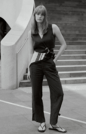 Tulle Wrap Vest - Zandra Stone