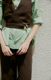 Tulle Wrap Vest - Zandra Stone