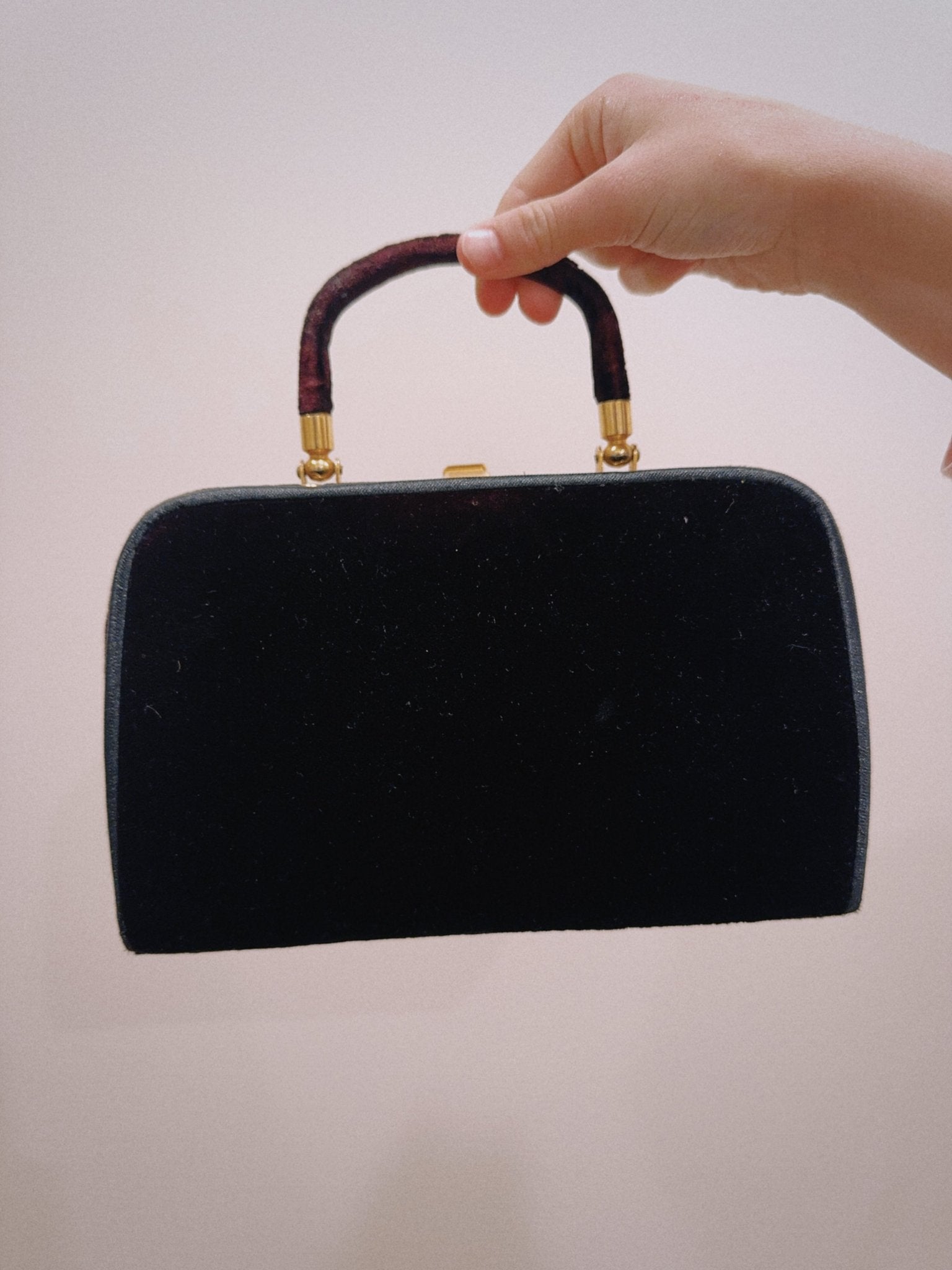 Velvet Brown Bag - Zandra Stone