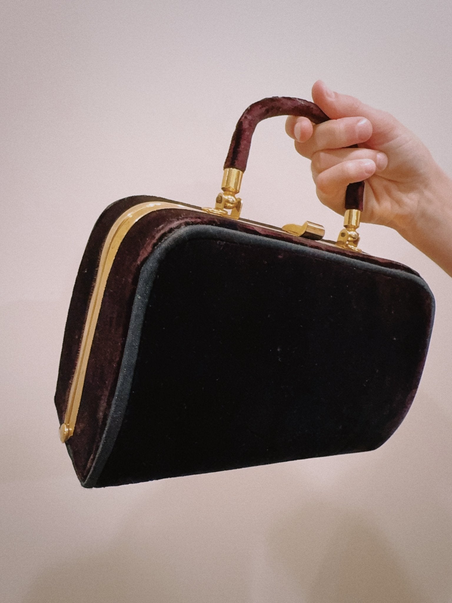 Velvet Brown Bag - Zandra Stone