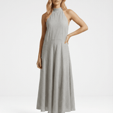 Victoria Dress - Black & White - Zandra Stone