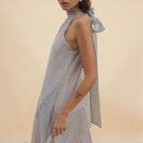 Victoria Dress - Black & White - Zandra Stone