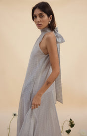 Victoria Dress - Black & White - Zandra Stone