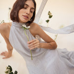 Victoria Dress - Black & White - Zandra Stone