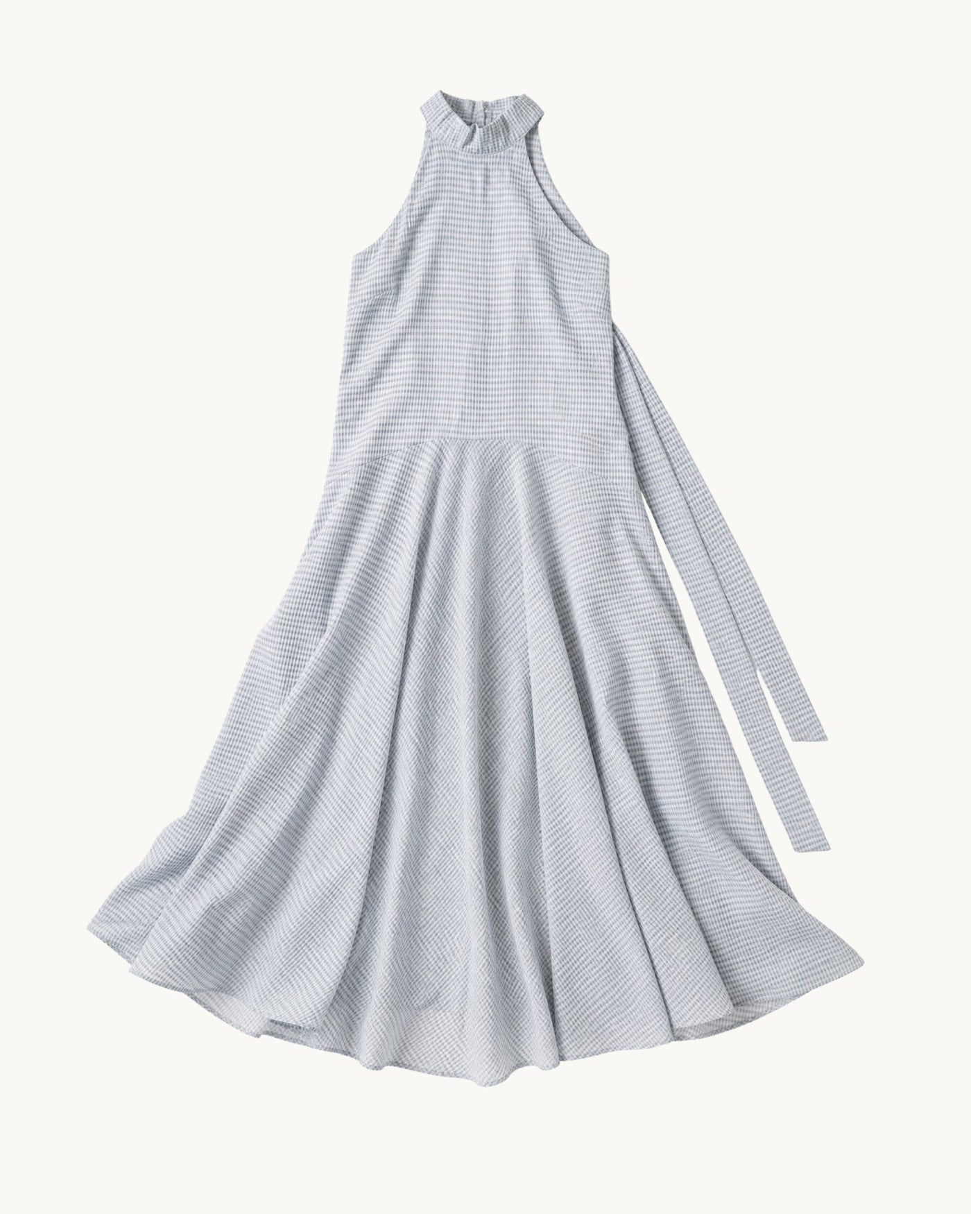 Victoria Dress - Snow plaid - Zandra Stone