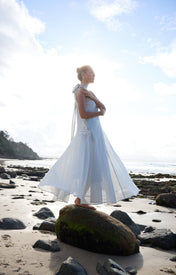 Victoria Dress - Snow plaid - Zandra Stone